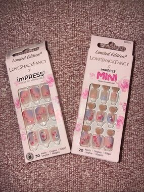 LoveShackFancy x imPRESS Press-On Nails - Mommy & Me set of 2